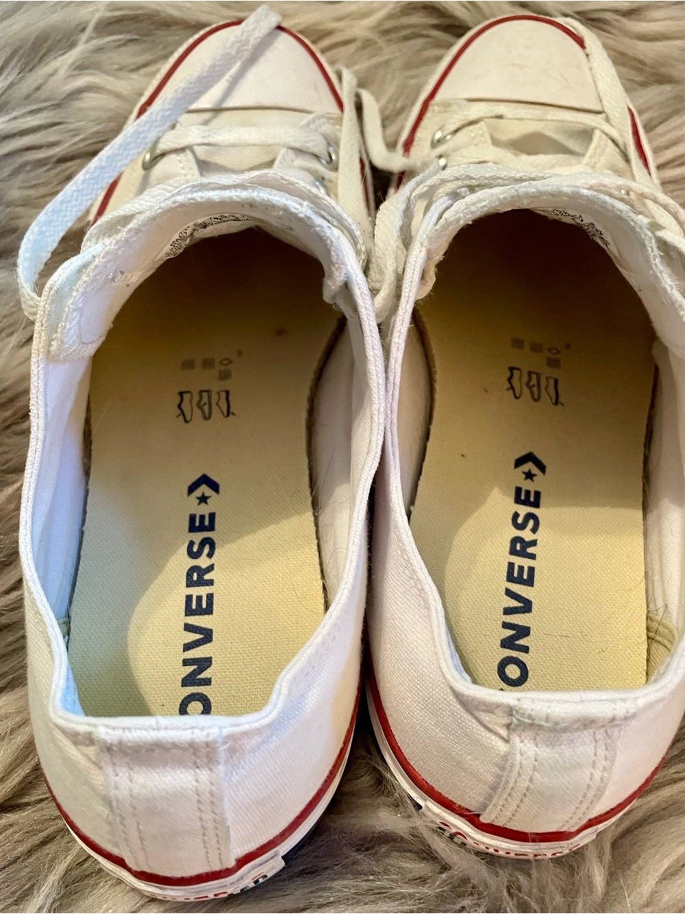 Classic Men’s Converse All Star Low-Top Canvas Sneakers - Picture 5 of 7